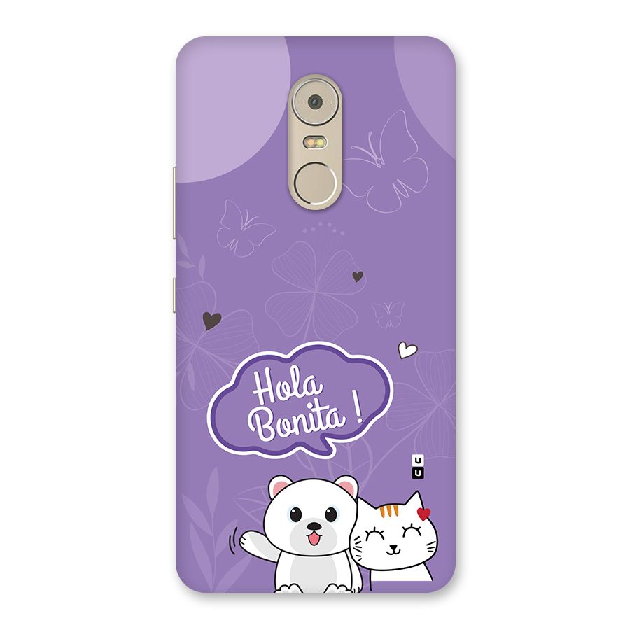 Hola Bonita Back Case for Lenovo K6 Note
