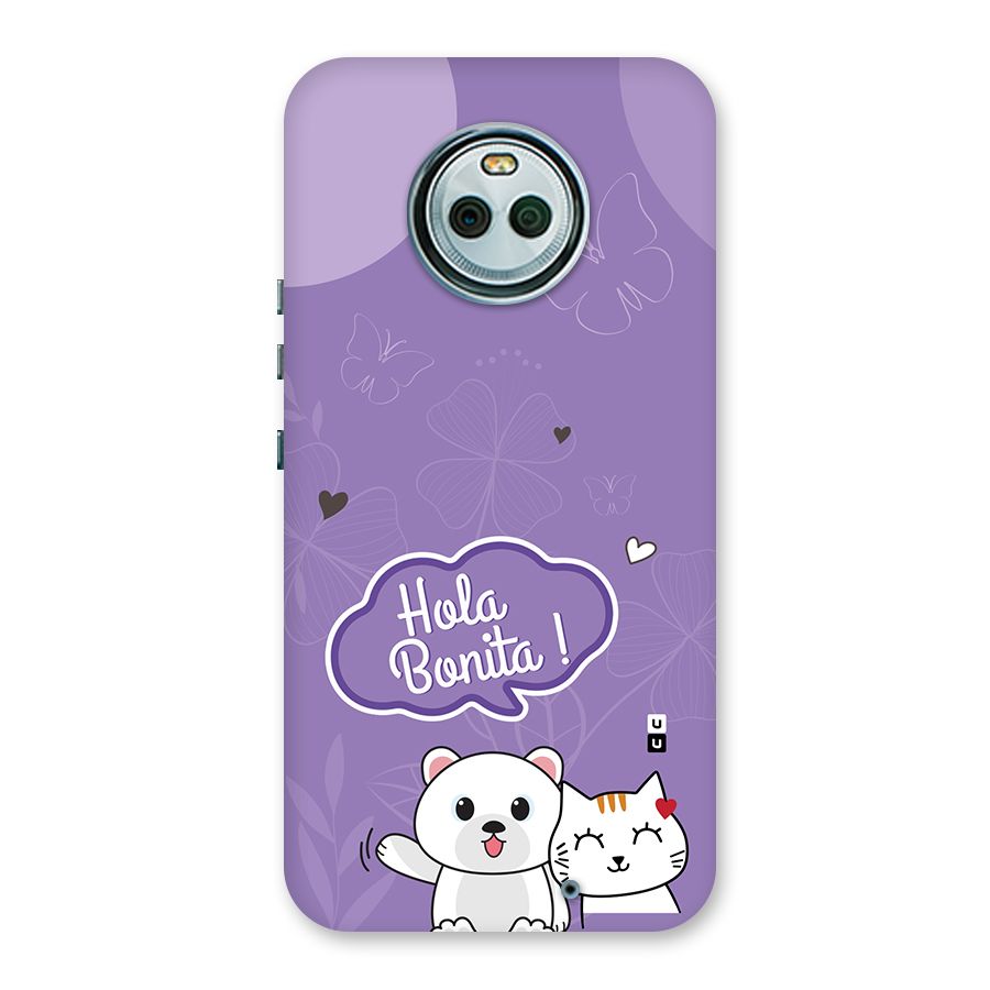 Hola Bonita Back Case for Moto X4