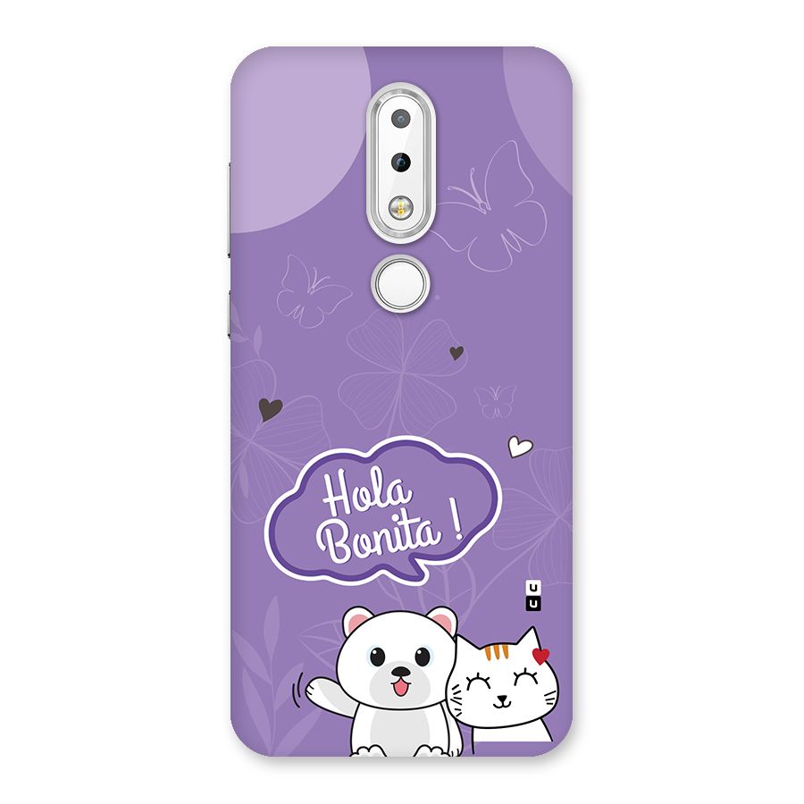 Hola Bonita Back Case for Nokia 6.1 Plus