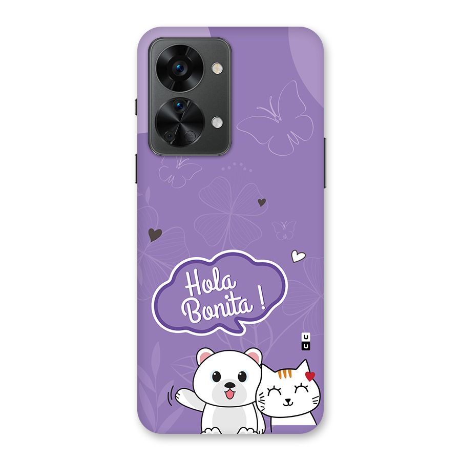 Hola Bonita Back Case for OnePlus Nord 2T