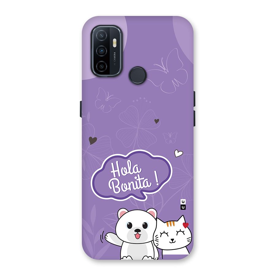 Hola Bonita Back Case for Oppo A32
