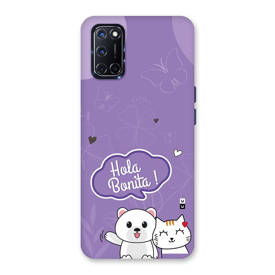 Hola Bonita Back Case for Oppo A52