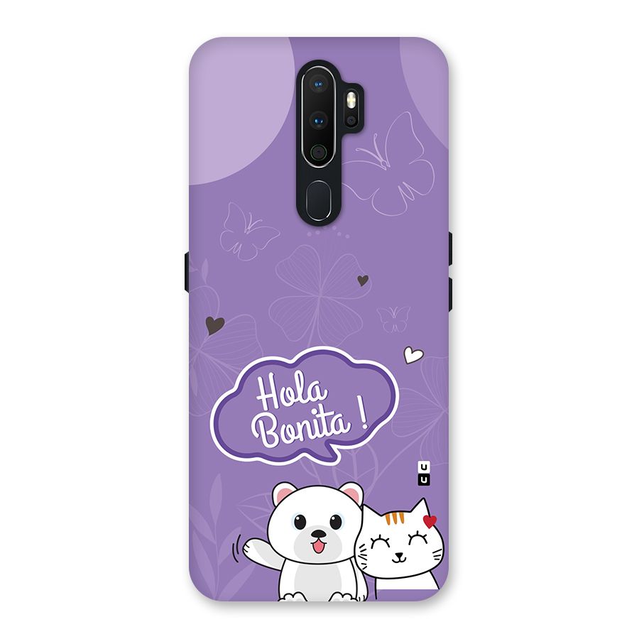 Hola Bonita Back Case for Oppo A5 (2020)