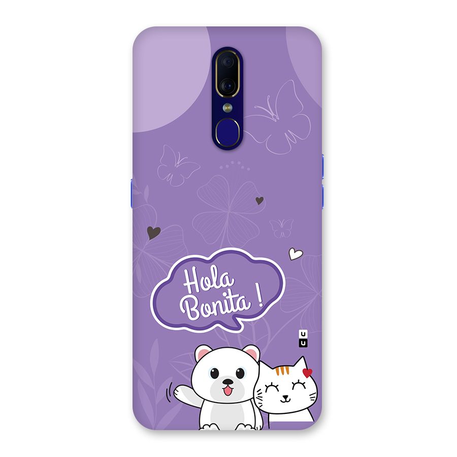 Hola Bonita Back Case for Oppo A9