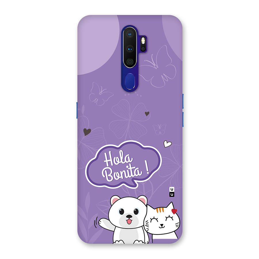 Hola Bonita Back Case for Oppo A9 (2020)