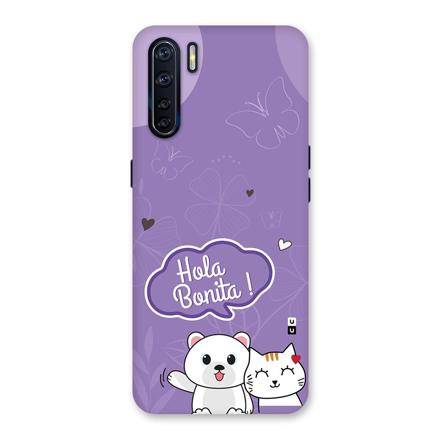Hola Bonita Back Case for Oppo F15