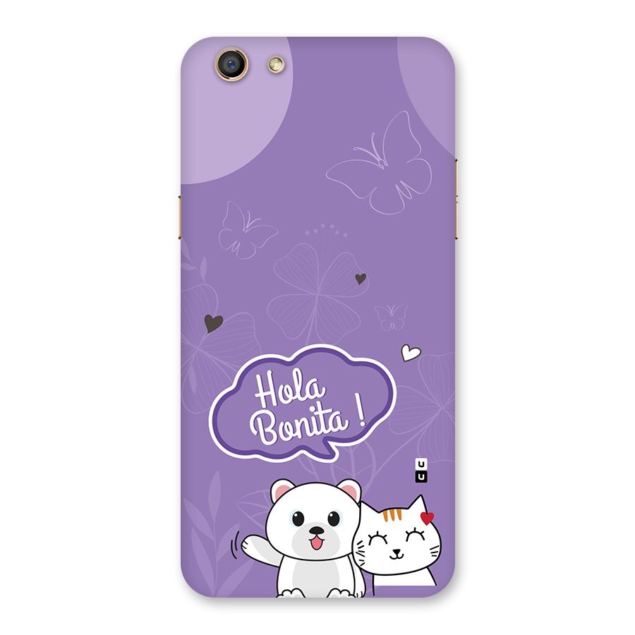 Hola Bonita Back Case for Oppo F3