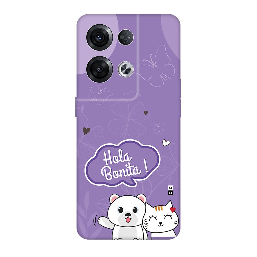 Hola Bonita Back Case for Oppo Reno8 Pro 5G