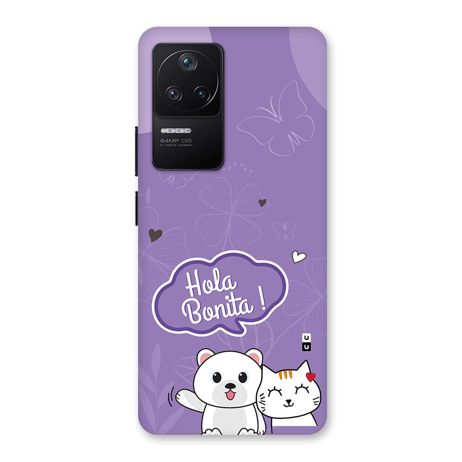 Hola Bonita Back Case for Poco F4 5G