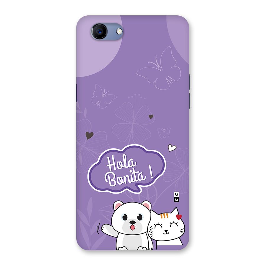 Hola Bonita Back Case for Realme 1