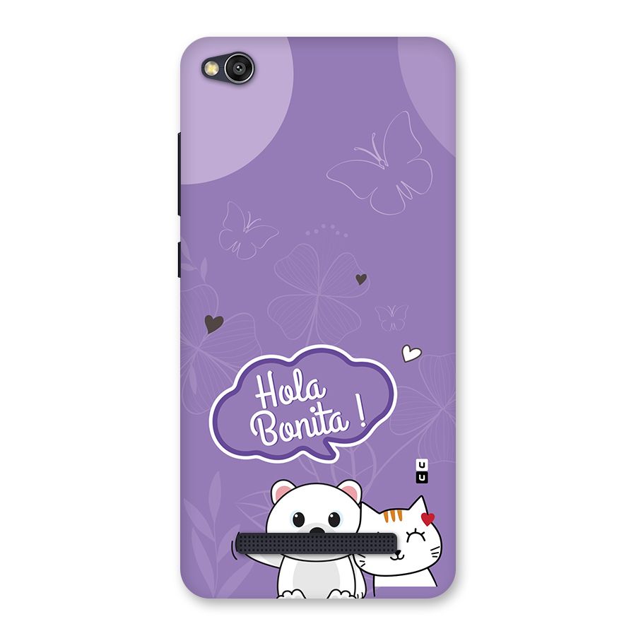 Hola Bonita Back Case for Redmi 4A