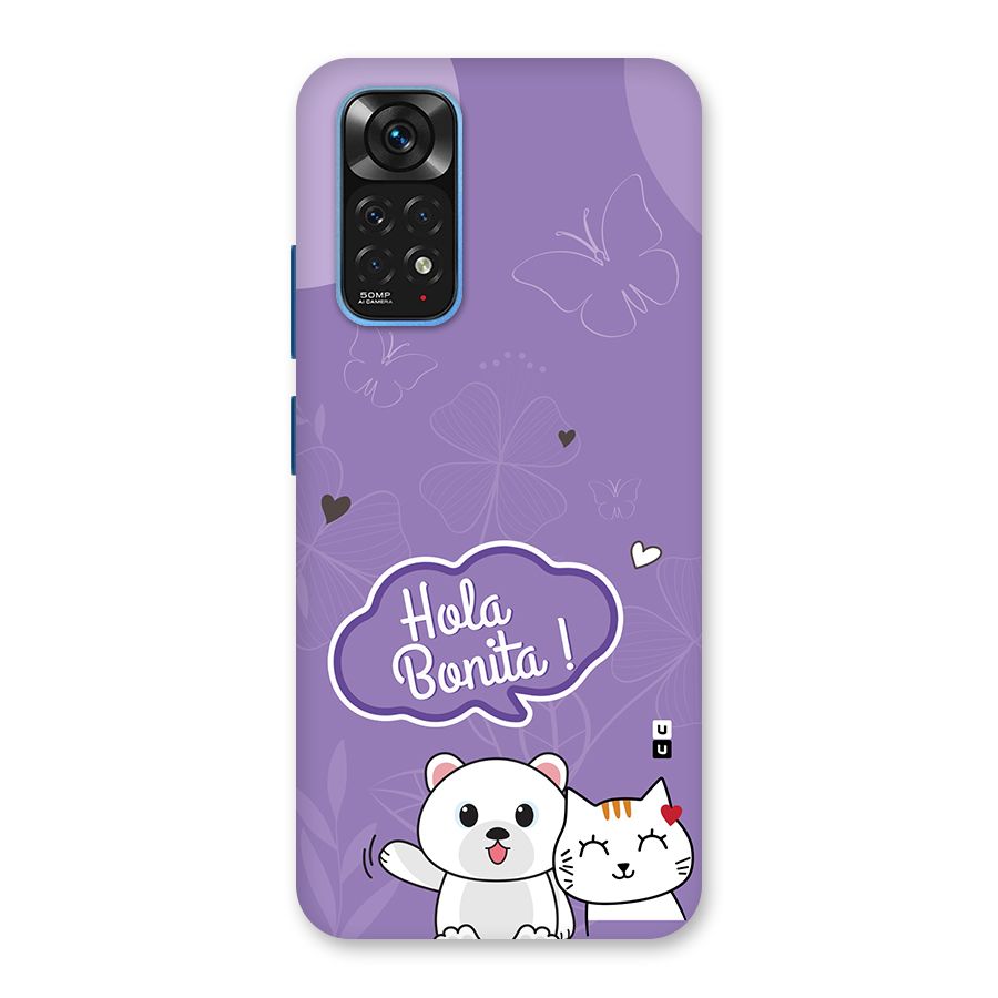 Hola Bonita Back Case for Redmi Note 11