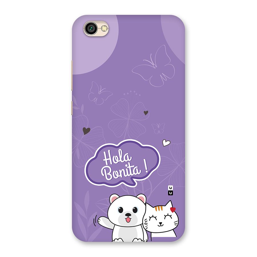Hola Bonita Back Case for Redmi Y1 Lite
