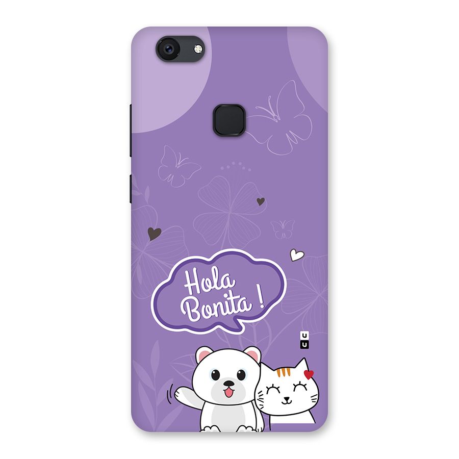 Hola Bonita Back Case for Vivo V7 Plus