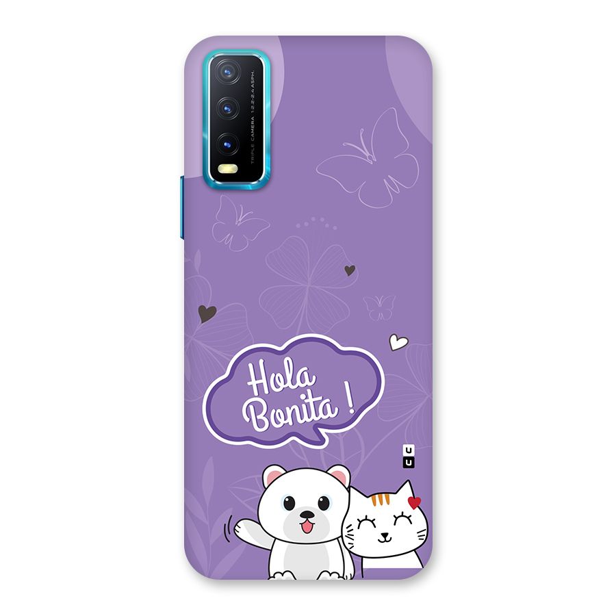 Hola Bonita Back Case for Vivo Y20