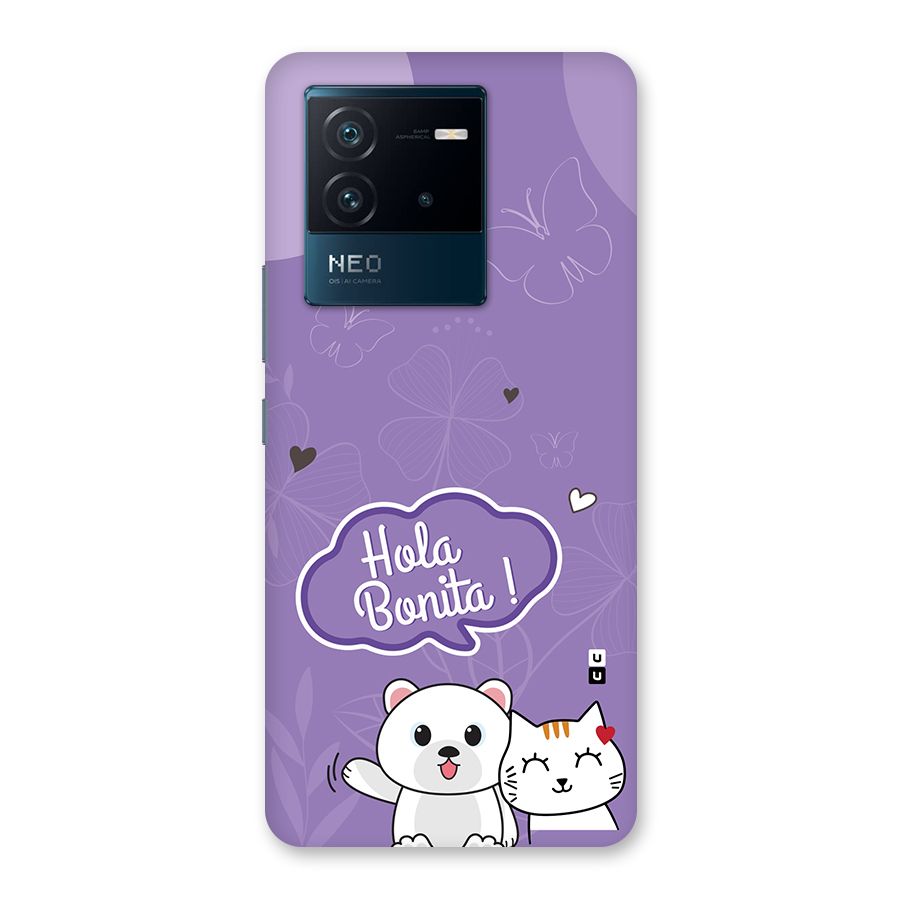 Hola Bonita Back Case for Vivo iQOO Neo 6 5G