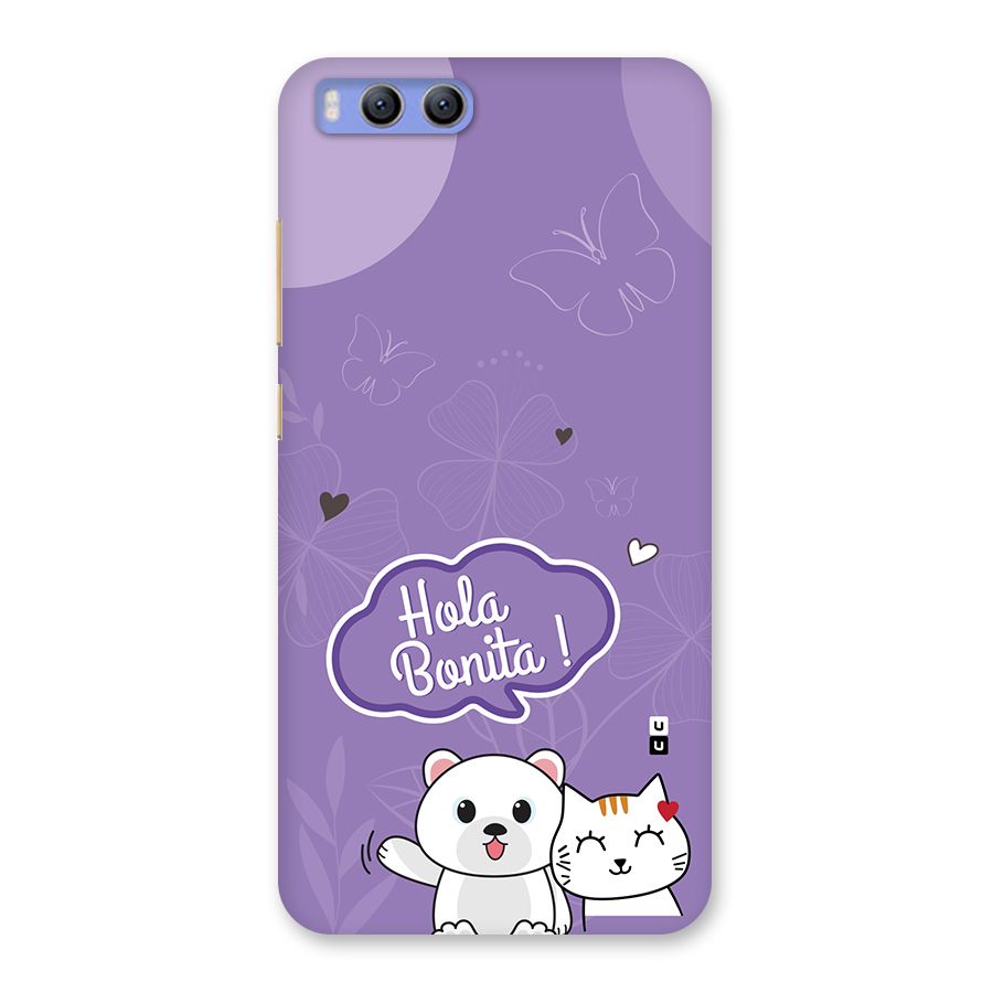 Hola Bonita Back Case for Xiaomi Mi 6