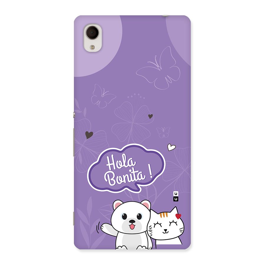 Hola Bonita Back Case for Xperia M4 Aqua