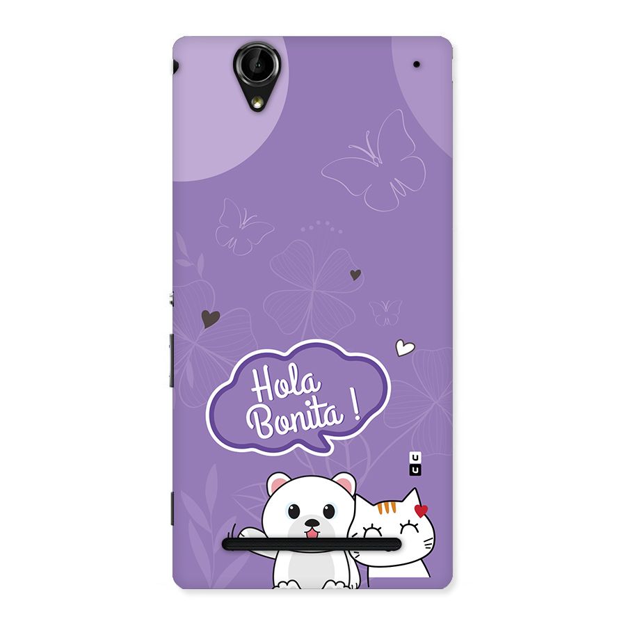 Hola Bonita Back Case for Xperia T2