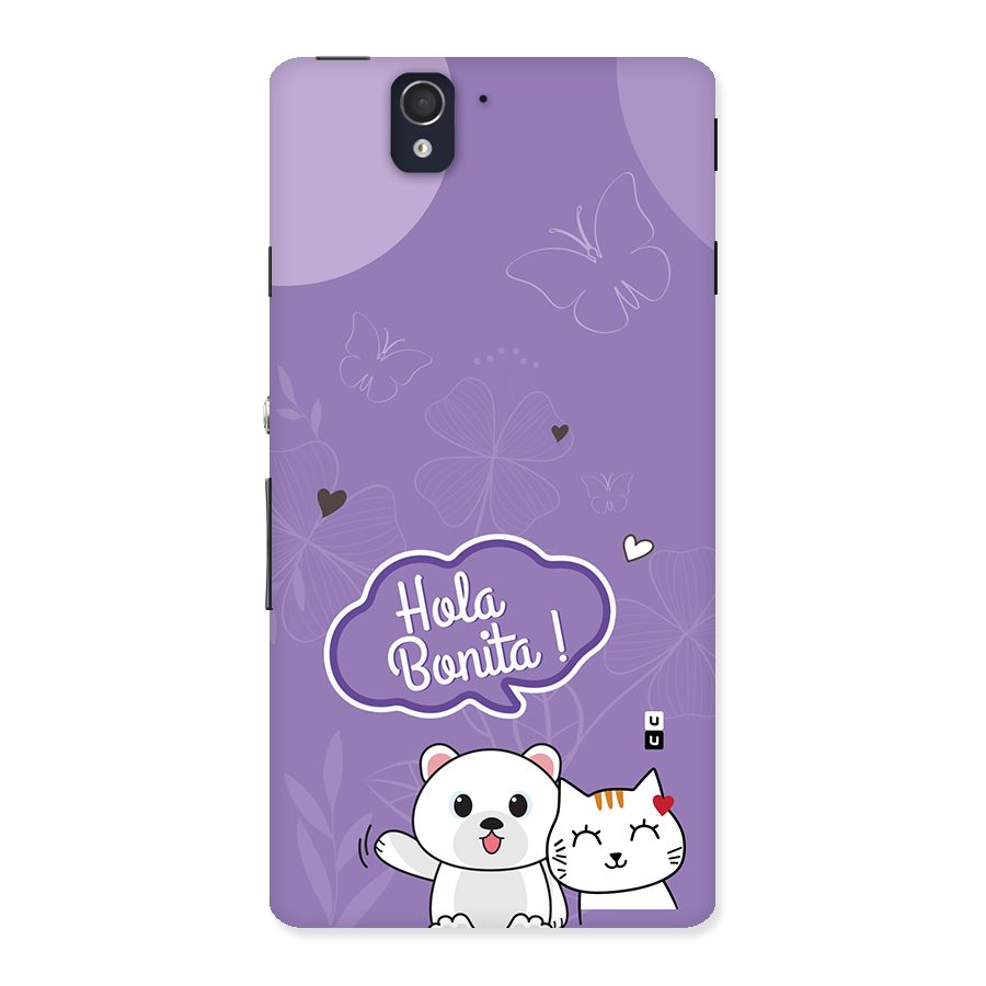 Hola Bonita Back Case for Xperia Z
