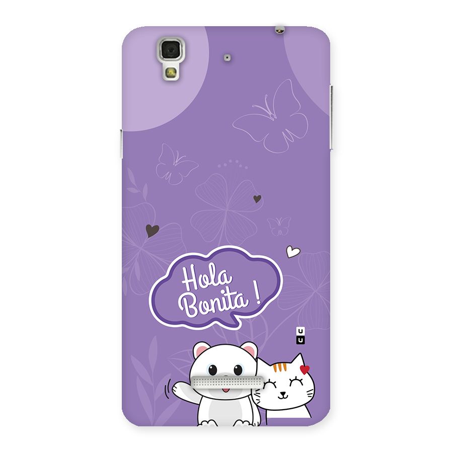 Hola Bonita Back Case for YU Yureka Plus