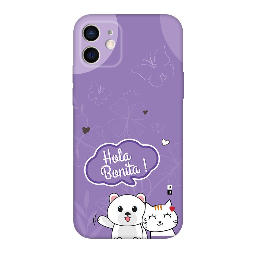 Hola Bonita Back Case for iPhone 12