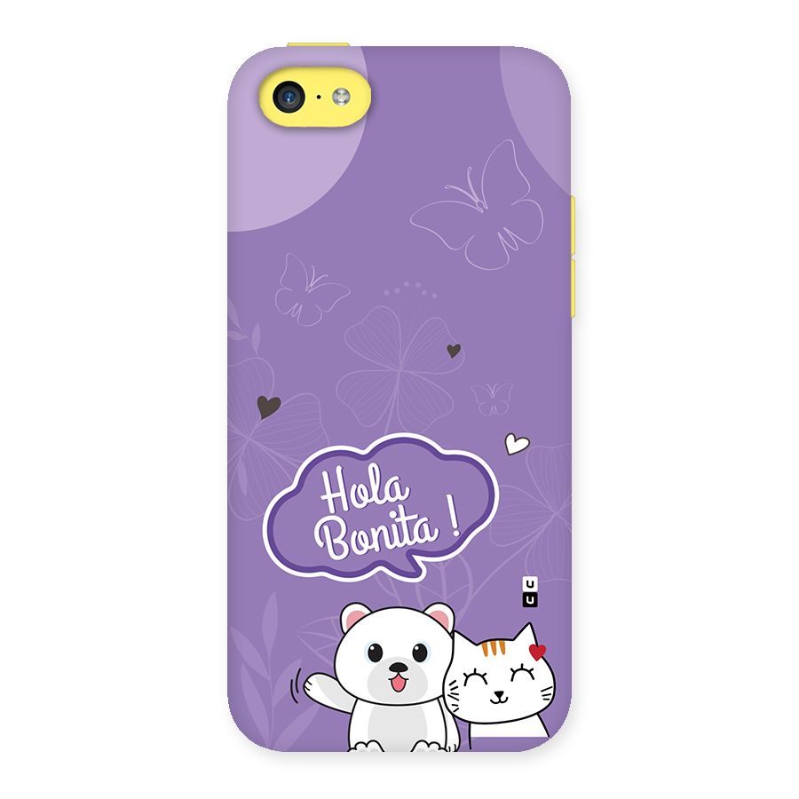 Hola Bonita Back Case for iPhone 5C