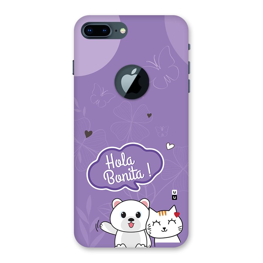 Hola Bonita Back Case for iPhone 7 Plus Logo Cut