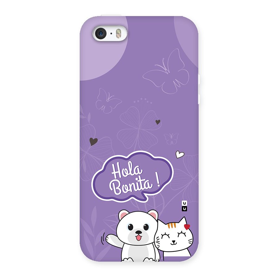 Hola Bonita Back Case for iPhone SE 2016