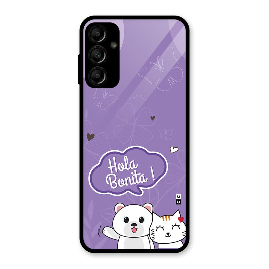 Hola Bonita Glass Back Case for Galaxy A14 5G