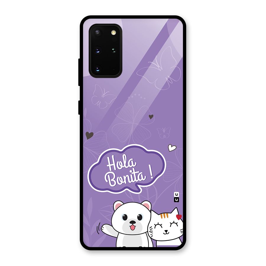 Hola Bonita Glass Back Case for Galaxy S20 Plus