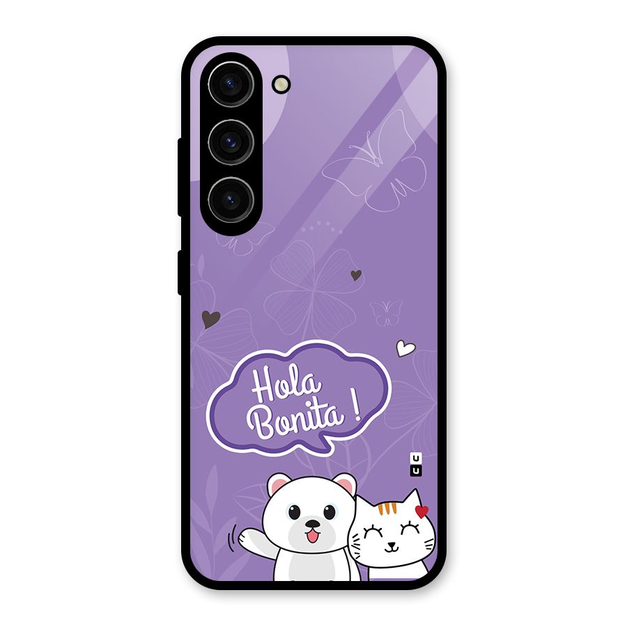 Hola Bonita Glass Back Case for Galaxy S23