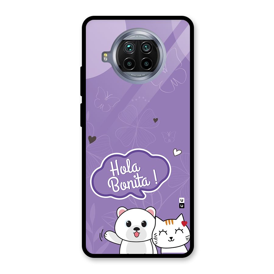Hola Bonita Glass Back Case for Mi 10i