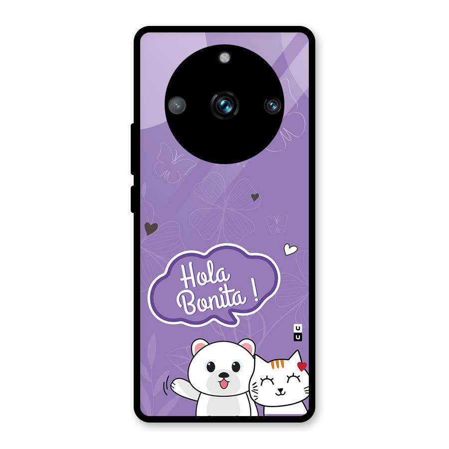 Hola Bonita Glass Back Case for Realme 11 Pro Plus