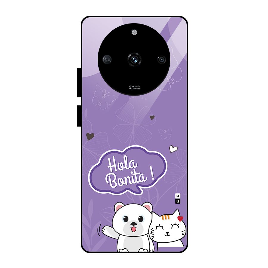Hola Bonita Glass Back Case for Realme Narzo 60 5G