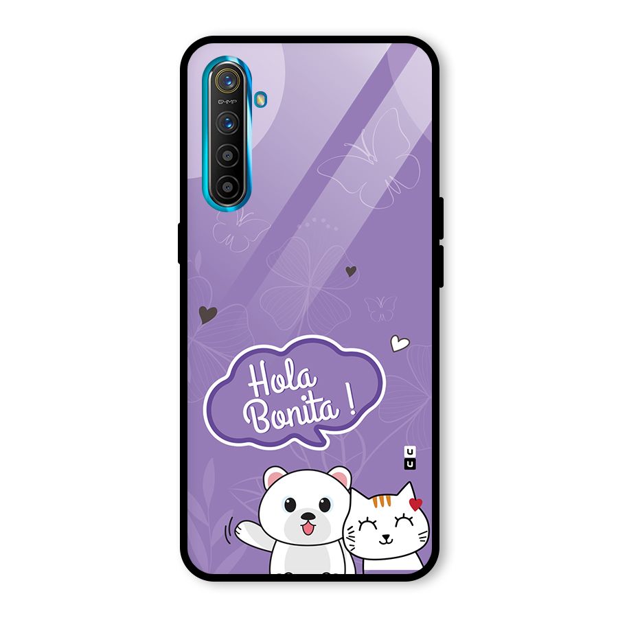 Hola Bonita Glass Back Case for Realme XT