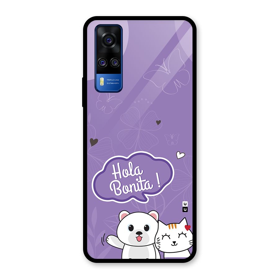 Hola Bonita Glass Back Case for Vivo Y31