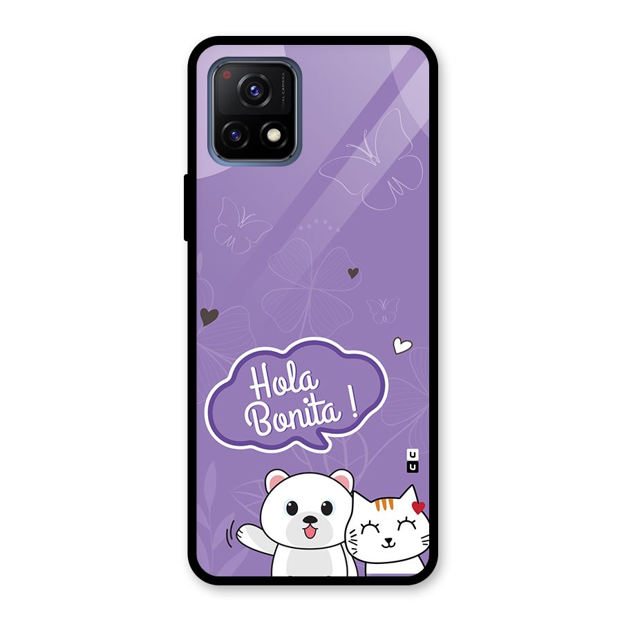 Hola Bonita Glass Back Case for Vivo Y72 5G