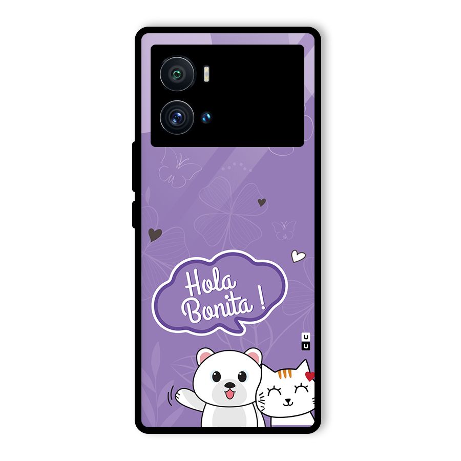 Hola Bonita Glass Back Case for Vivo iQOO 9 Pro