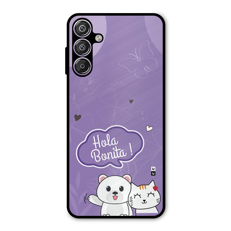 Hola Bonita Metal Back Case for Galaxy M15