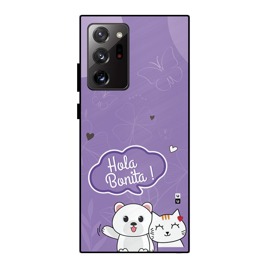 Hola Bonita Metal Back Case for Galaxy Note 20 Ultra 5G