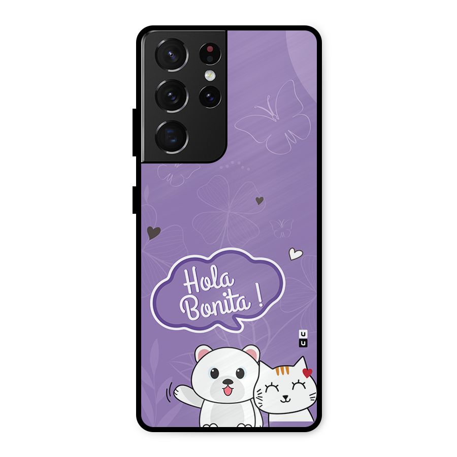 Hola Bonita Metal Back Case for Galaxy S21 Ultra 5G