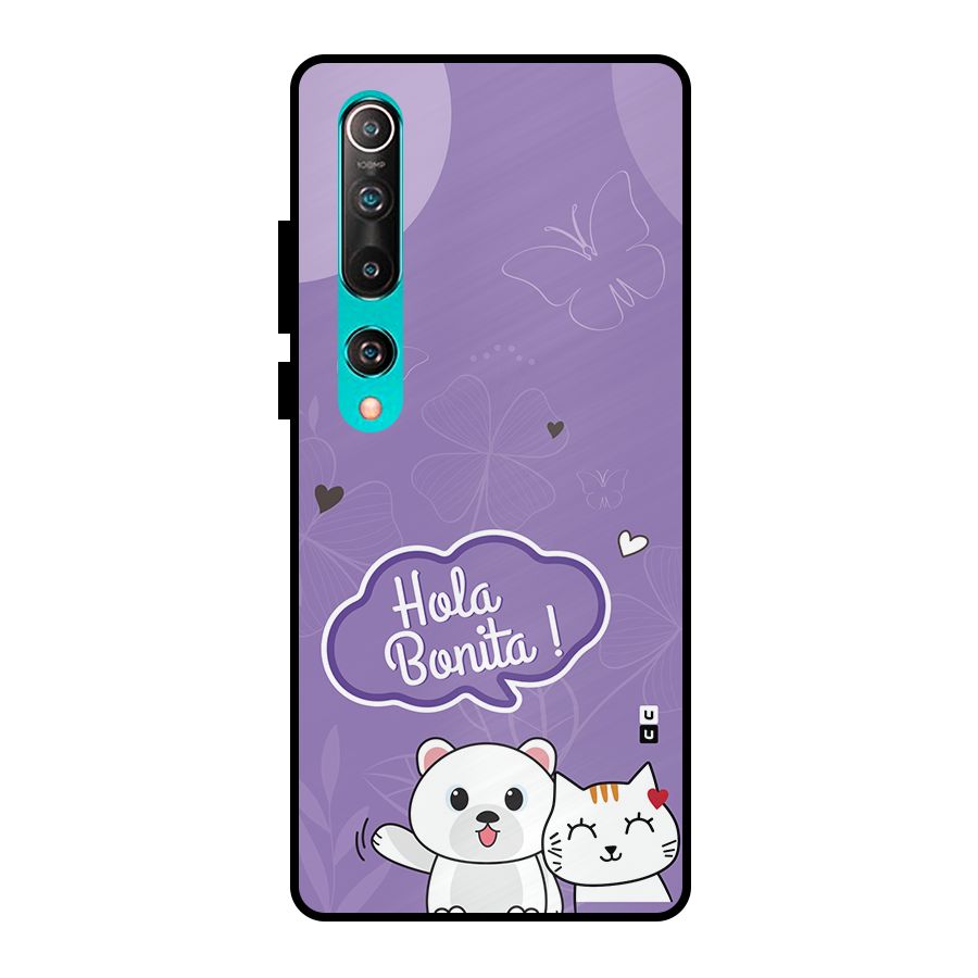 Hola Bonita Metal Back Case for Mi 10