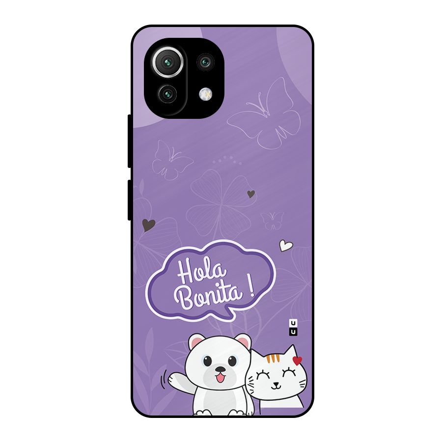 Hola Bonita Metal Back Case for Mi 11 Lite NE 5G