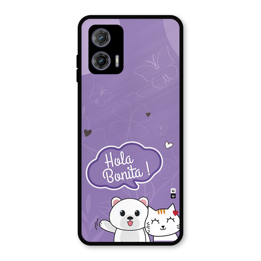 Hola Bonita Metal Back Case for Moto G73