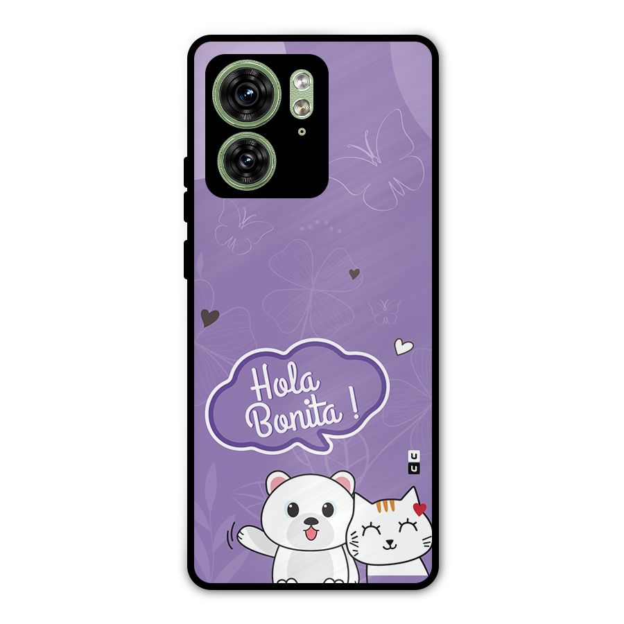 Hola Bonita Metal Back Case for Motorola Edge 40 5G