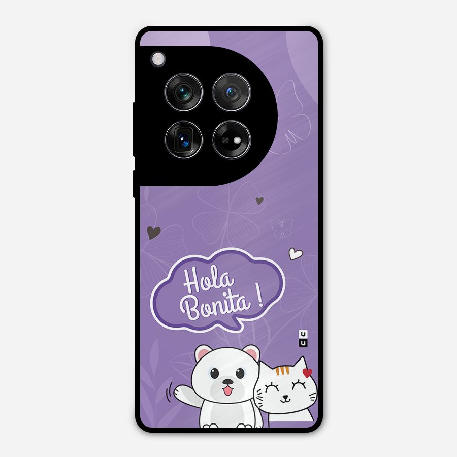 Hola Bonita Metal Back Case for OnePlus 12