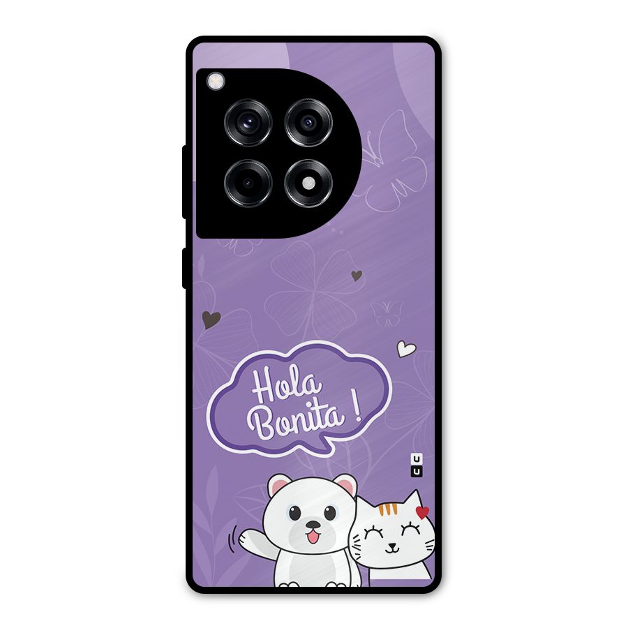 Hola Bonita Metal Back Case for OnePlus 12R
