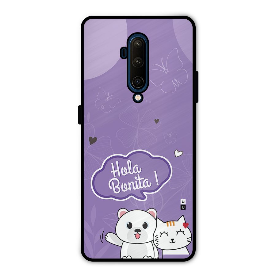 Hola Bonita Metal Back Case for OnePlus 7T Pro