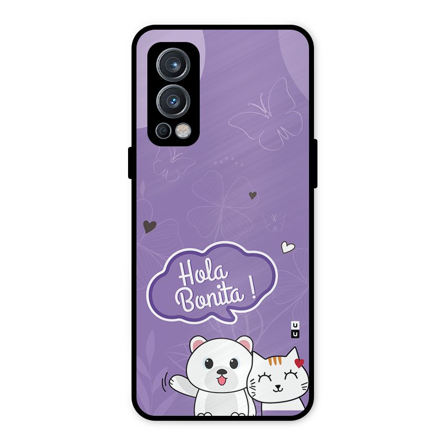 Hola Bonita Metal Back Case for OnePlus Nord 2 5G